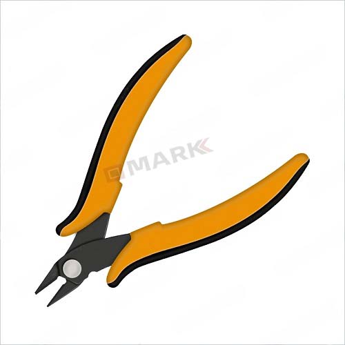 Flush cutting pliers