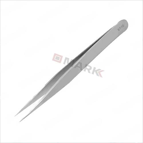 10 PCS Stainless Steel Dental Tweezers – Medical Lab Equipment, High Quality